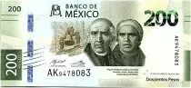 Mexique 200 Pesos - Hidalgo et Morelos - 2018 (2019) - Neuf