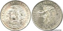 Mexique 25 Pesos Emblème national - JO Mexico 1968