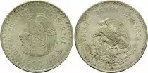 Mexique 5 Pesos,  Cuautemoc, Armoiries - 1948