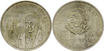 Mexique 5 Pesos,  Hidalgo, Emblème National - 1953