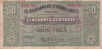 Mexique 50 Centavos - Estado de Chihuahua - 1914 - P.S528
