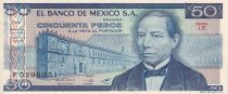Mexique 50 Pesos - Benito Juarez - 1981 - Série LB - P.73