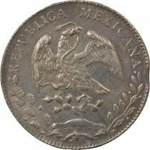 Mexique 8 Reales Argent - 1892 Ga Guadalajara
