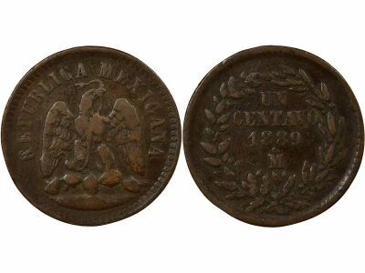 Mexique Centavo - 1889 Mo Mexico