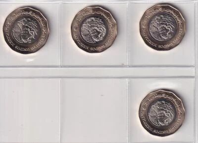 Mexique S�rie de 4 pi�ces 20 Pesos - 2026 - Coupe du Monde FIFA - UNC
