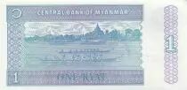 Mianmar 1 Kyat Shinz&eacute; - 1996