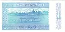 Mianmar 1 Kyat Shinz&eacute; - 1996