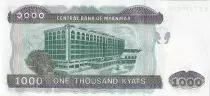 Mianmar 1000 Kyats 2004 - Chinze - Central bank - Serial SB