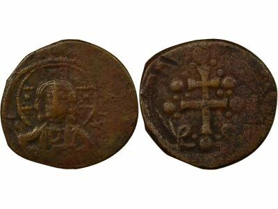 Michael VII - Follis, anonymous, Class H - 1071 / 1078 Constantinople