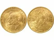 Michel I - 20 Gold Lei, Lib. of the North Ardeal - 1944 Bucarest