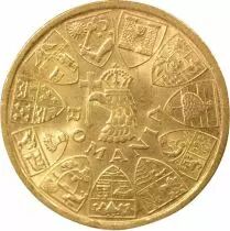 Michel I - 20 Gold Lei, Lib. of the North Ardeal - 1944 Bucarest