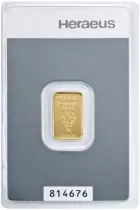 Mini Gold Ingot - 2 Grams