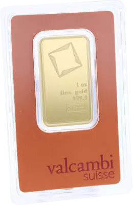 Mini Gold Ingot - 2.5 Grams