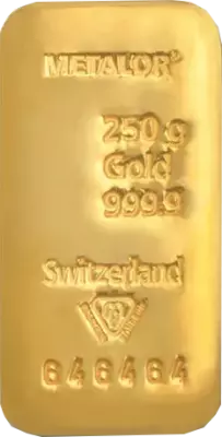 Mini Gold Ingot - 2.5 Grams