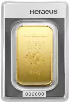 Mini Lingot Or - 100 Grammes