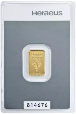 Mini Lingot Or - 2 Grammes