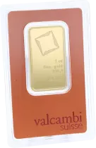 Mini Lingot Or - 31,1 Grammes