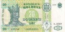 Moldavia 20 Lei - King Stefan - 2006 - P.13h