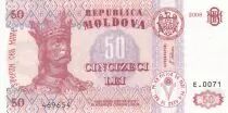Moldavie 50 Lei Roi Stefan - 2008 - P.14 - Neuf