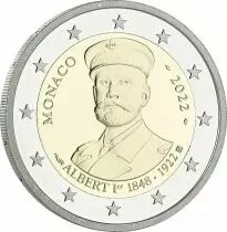 Monaco  2 Euros Commémo. BE MONACO 2022 - 100 years since the death of Prince Albert I of Monaco