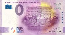 Monaco 0 Euro Souvenir 2022 - Musée Océanographique de Monaco