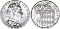 Monaco 1 Franc  Rainier III - Armoiries - années 1960 à 1982 - SUP
