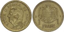 Monaco 1 Franc Louis II -  ND (1943) - AU - KM.120