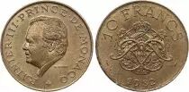 Monaco 10 Francs  Rainier III - Armoiries - 1981