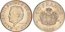 M�naco 10 Francs  Rainier III - Arms - 1978