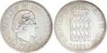 Monaco 10 Francs Charles III  - 1966 - SUP - Argent