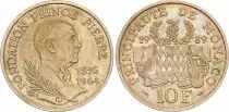Monaco 10 Francs Fondation Prince Pierre - 1989