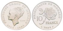 Monaco 10 Francs PIÉFORT ESSAI\  MONACO 1982 - Princesse Grace\ 
