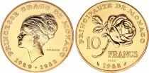 Monaco 10 Francs Princesse Grace - 1982 Essai