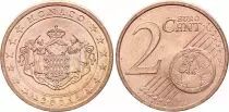 Monaco 2 centimes euro - Monaco 2001