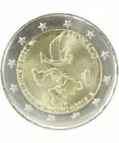 Monaco 2 euros - 20 ans de l\'admission à l\'ONU - 2013 - Frappe Courante