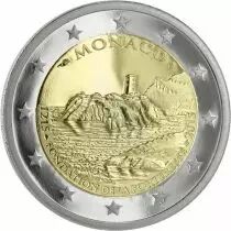 Monaco 2 Euros Commémo. BE 2015 - Première forteresse - Etui carton légèrement abimé
