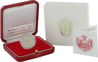 Monaco 2 Euros Comm�mo. BE 2025 - Carlad�s