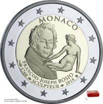 Monaco 2 Euros Commémo. BE MONACO 2018 - François-Joseph Bosio