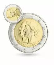 Monaco 2 Euros Commémo. BU 2011 - Prince Albert II and Princess Charlene\'s wedding