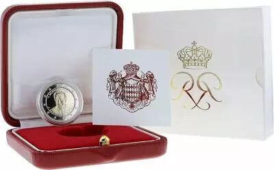 Monaco 2 Euros Commemo. Proof 2023 - 100 years of Prince Rainier III