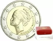 Monaco 2 Euros Commémorative BU - Princesse Grace - Monaco 2007