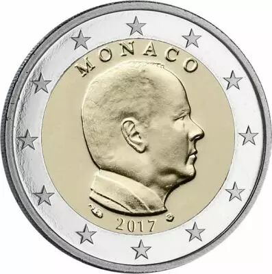 Monaco 2 euros MONACO 2017 (pi�ce de circulation)