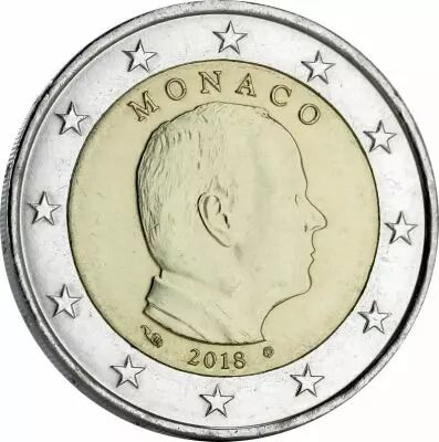 Monaco 2 euros MONACO 2018 (pi�ce de circulation)