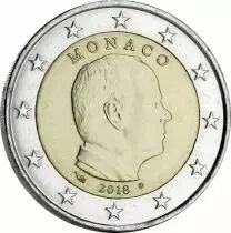 Monaco 2 euros MONACO 2018 (pièce de circulation)