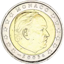 Monaco 2 euros Rainier III (circulation) - 2003