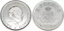 Monaco 2 Francs  Rainier III - 1979 to 1982 - XF