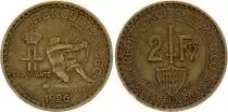 Monaco 2 Francs Heracles Archer - 1926 - Poissy - VF - KM.115