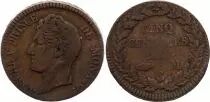 Monaco 5 Centimes Honor&eacute; V - 1837 MC