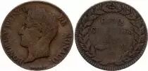 M&oacute;naco 5 Centimes Honor&eacute; V - 1837 MC