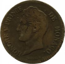 Monaco 5 Centimes Honoré V - 1837 MC